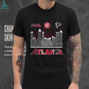 Atlanta Sports Legends Skyline T Shirt