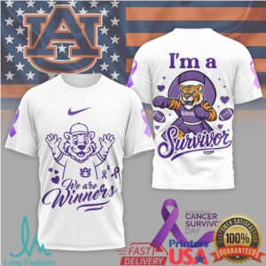 Auburn Tigers AUTLIVE Basketball Fight Against Cancer WhiteBlackPurple T Shirt Auburn Tigers AUTLIVE Basketball Fight Against Cancer WhiteBlackPurple T Shirt