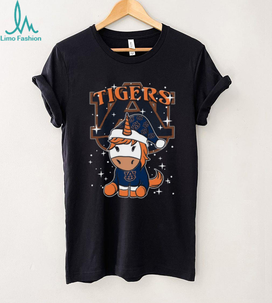 Auburn Tigers Christmas Unicorn T Shirt. Auburn Tigers Christmas Unicorn T Shirt.
