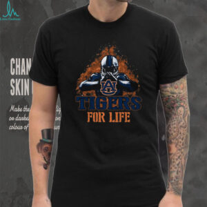 Auburn Tigers For Life Graphic T Shirt