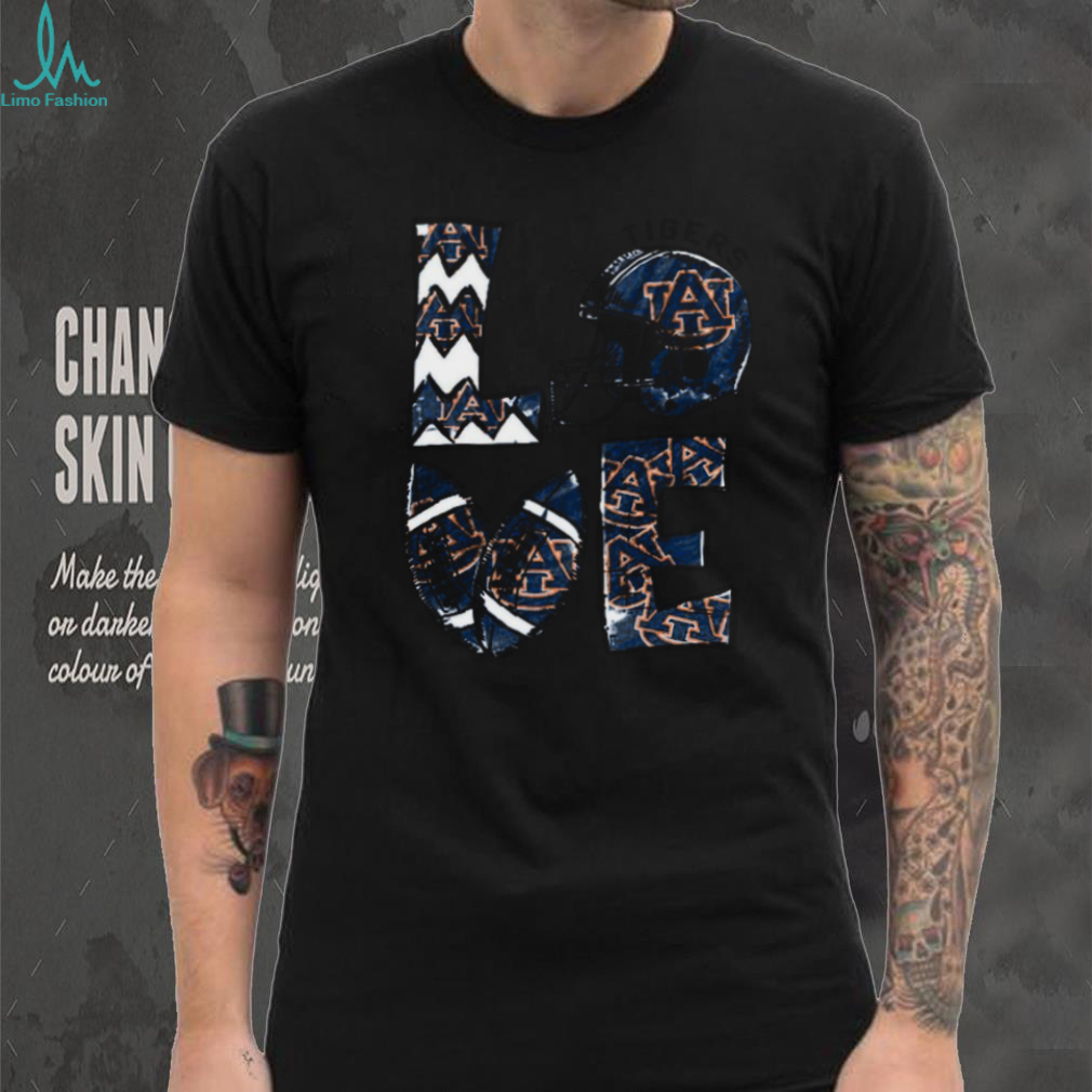 Auburn Tigers Love Fan T Shirt Auburn Tigers Love Fan T Shirt