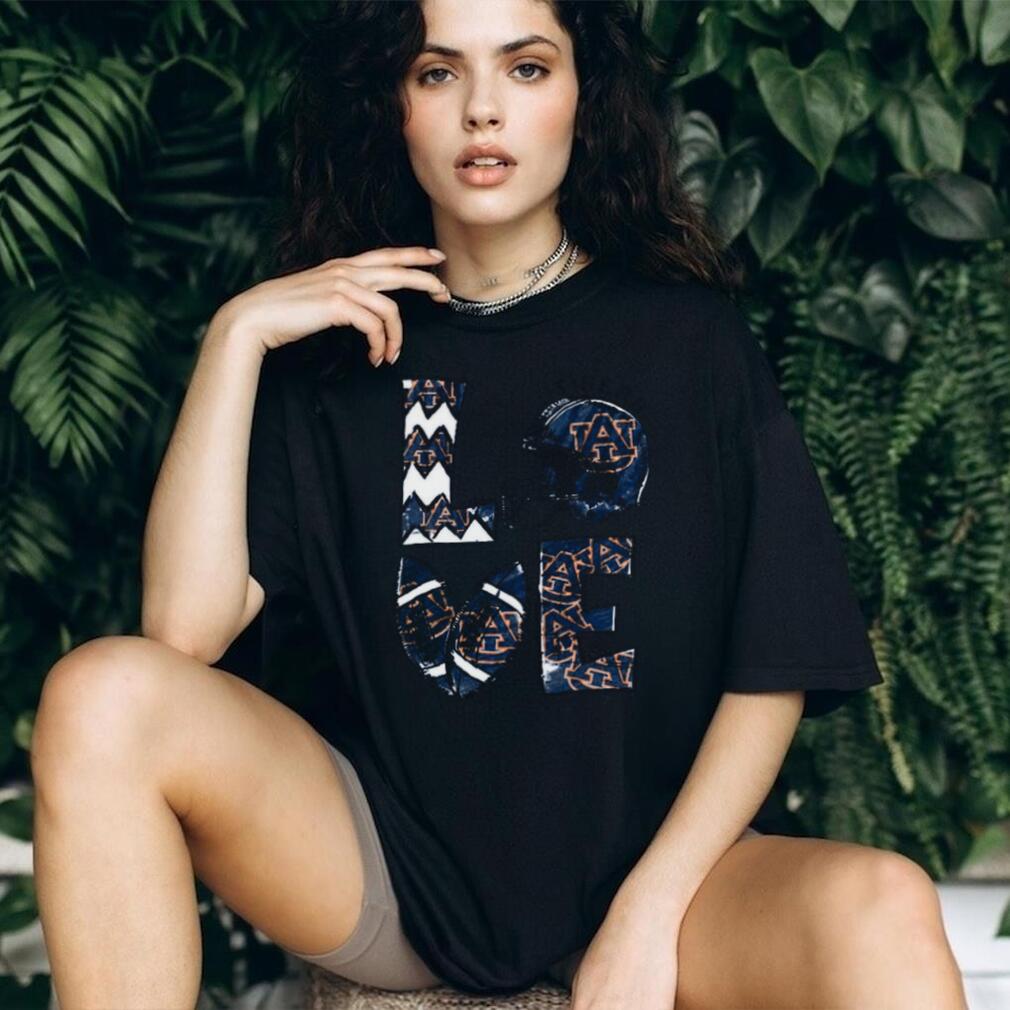 Auburn Tigers Love Fan T Shirt Auburn Tigers Love Fan T Shirt