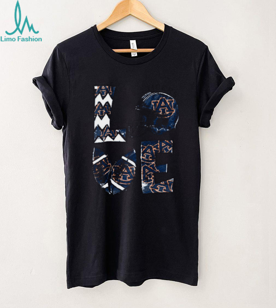 Auburn Tigers Love Fan T Shirt Auburn Tigers Love Fan T Shirt