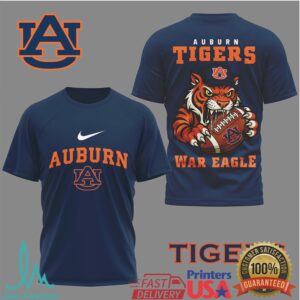 Auburn Tigers Official NCAA Nation Gear 3D Shirt Auburn Tigers Official NCAA Nation Gear 3D Shirt