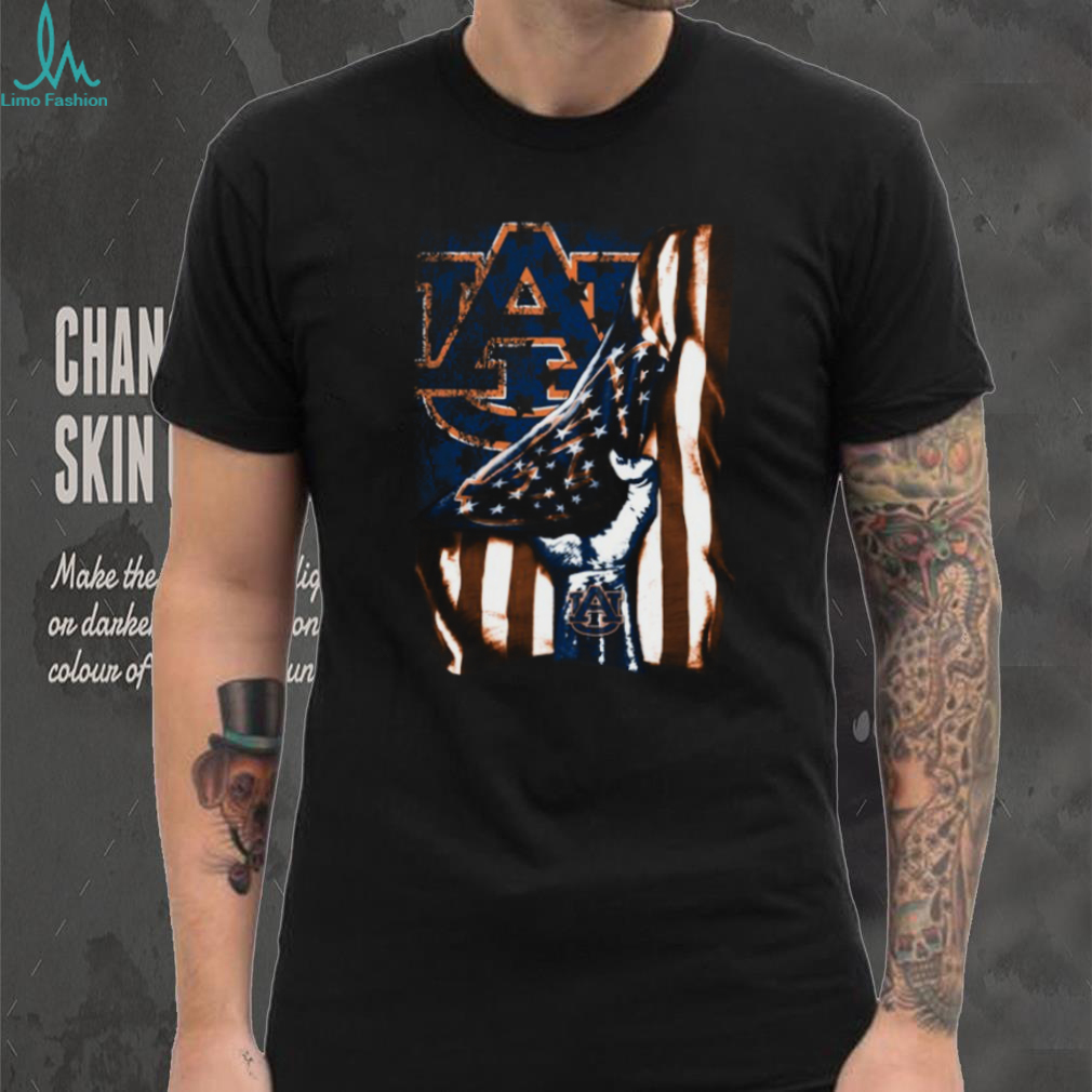Auburn Tigers Patriotic American Flag T Shirt Auburn Tigers Patriotic American Flag T Shirt