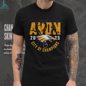 Avon Eagles boys soccer girls volleyball football City of Champions 2025 shirt