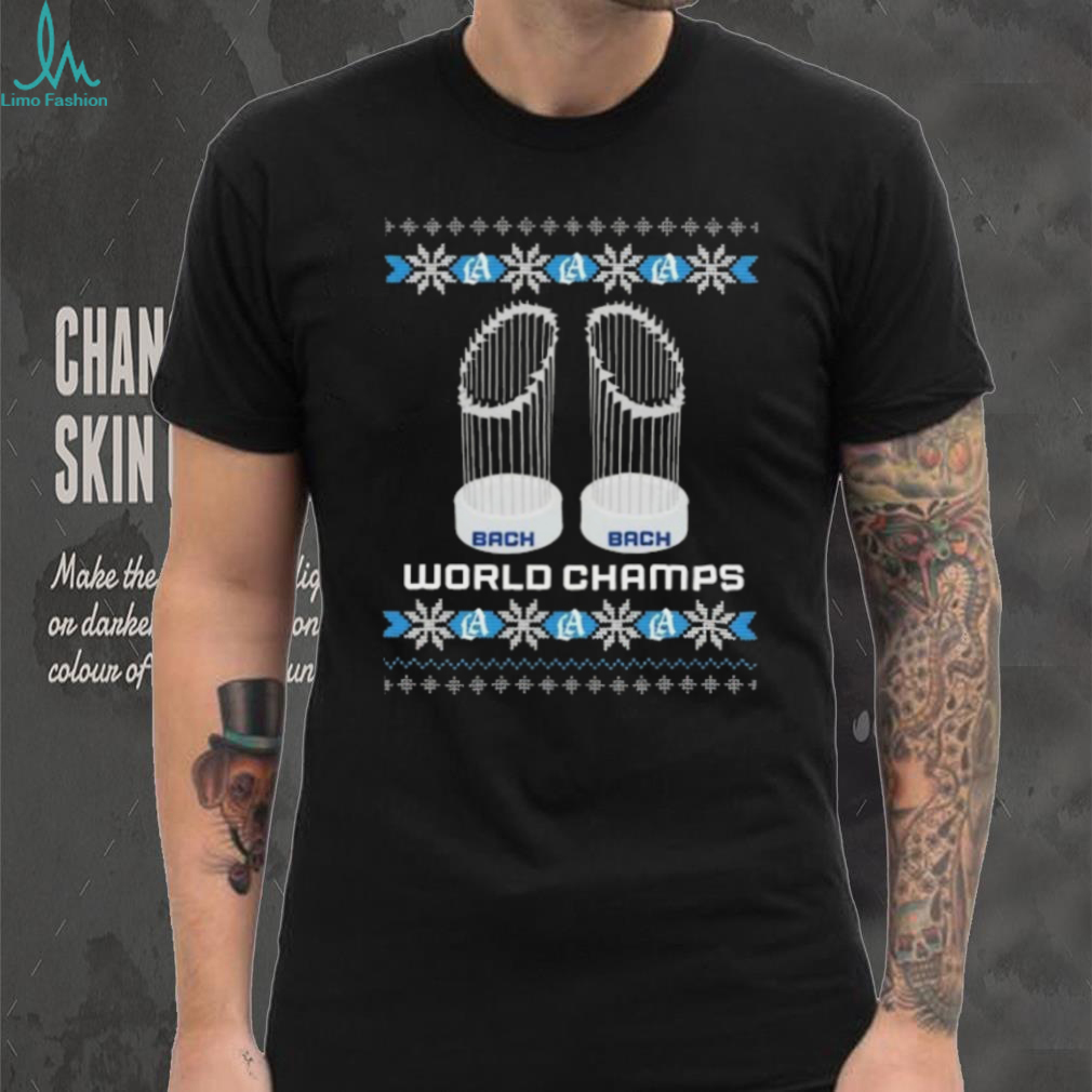 BACH World Champs 2026 National Championship Ugly Christmas T Shirt BACH World Champs 2026 National Championship Ugly Christmas T Shirt