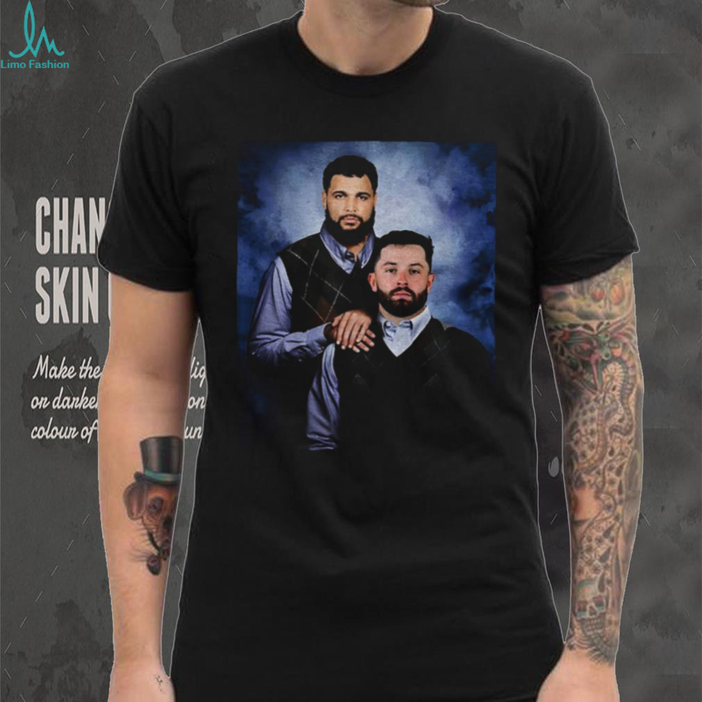 Baker Mayfield and Mike Evans Tampa Bay Buccaneers Step Brothers Football 2025 shirt Baker Mayfield and Mike Evans Tampa Bay Buccaneers Step Brothers Football 2025 shirt