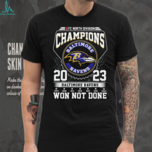Baltimore Ravens 2023 AFC North Division Champions T Shirt