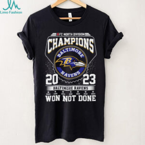 Baltimore Ravens 2023 AFC North Division Champions T Shirt