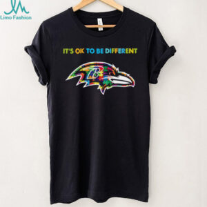 Baltimore Ravens It's Ok To Be Different T Shirt