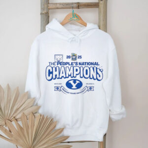 Bear Bachmeier wearing BYU Cougars 2025 Pop Tart Bowl Football The People’s National Champions shirt