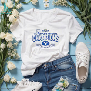 Bear Bachmeier wearing BYU Cougars 2025 Pop Tart Bowl Football The People’s National Champions shirt
