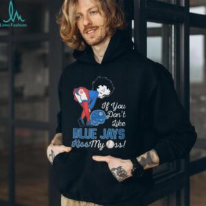 Betty Boop Toronto Blue Jays Kiss My Ass Fan T Shirt