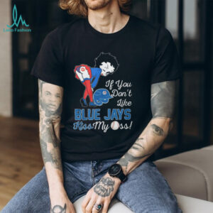 Betty Boop Toronto Blue Jays Kiss My Ass Fan T Shirt