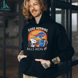 Bills Won Peanuts Character Fan Shirt