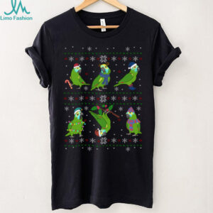 Blue Fronted Amazon Parrot Ugly Christmas Sweatshirt