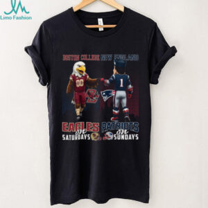 Boston College Eagles & New England Patriots Gameday T Shirt