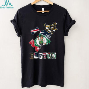 Boston Pride Ultimate Fan Map T Shirt