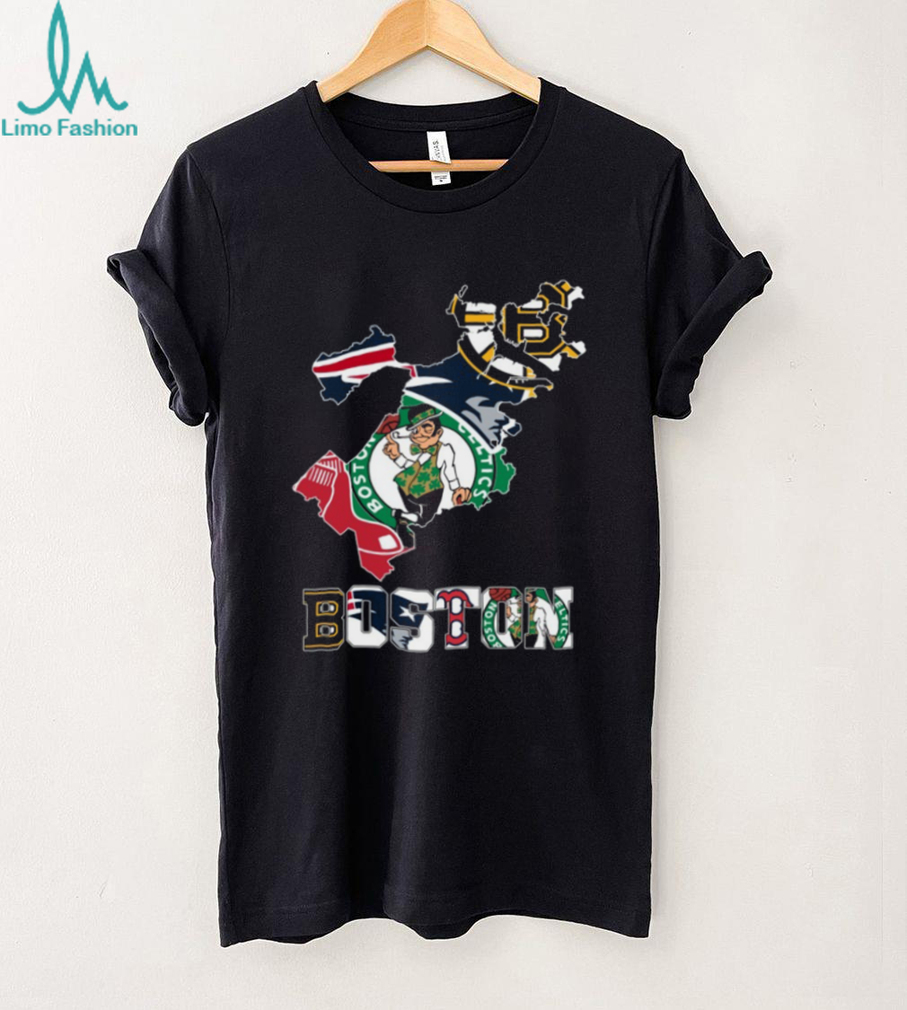 Boston Pride Ultimate Fan Map T Shirt Boston Pride Ultimate Fan Map T Shirt