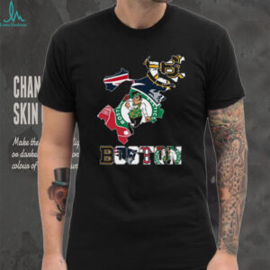 Boston Pride Ultimate Fan Map T Shirt