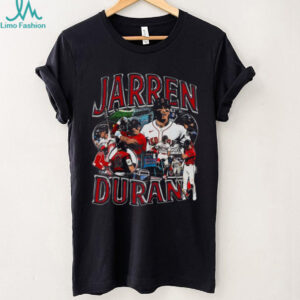 Boston Red Sox Jarren Duran 16 Baseball Graphic Tee Boston Red Sox Jarren Duran 16 Baseball Graphic Tee