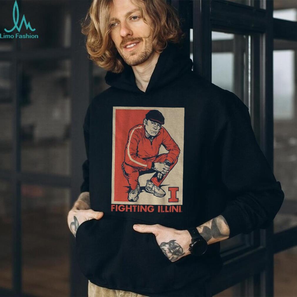 Brad Underwood Track Suit Coach Underwood Illinois Fighting Illini basketball shirt Brad Underwood Track Suit Coach Underwood Illinois Fighting Illini basketball shirt