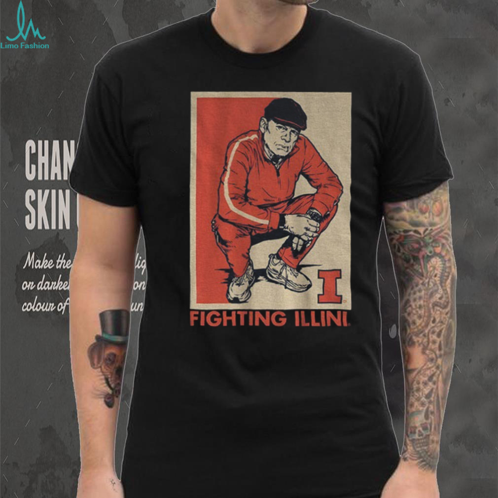 Brad Underwood Track Suit Coach Underwood Illinois Fighting Illini basketball shirt Brad Underwood Track Suit Coach Underwood Illinois Fighting Illini basketball shirt