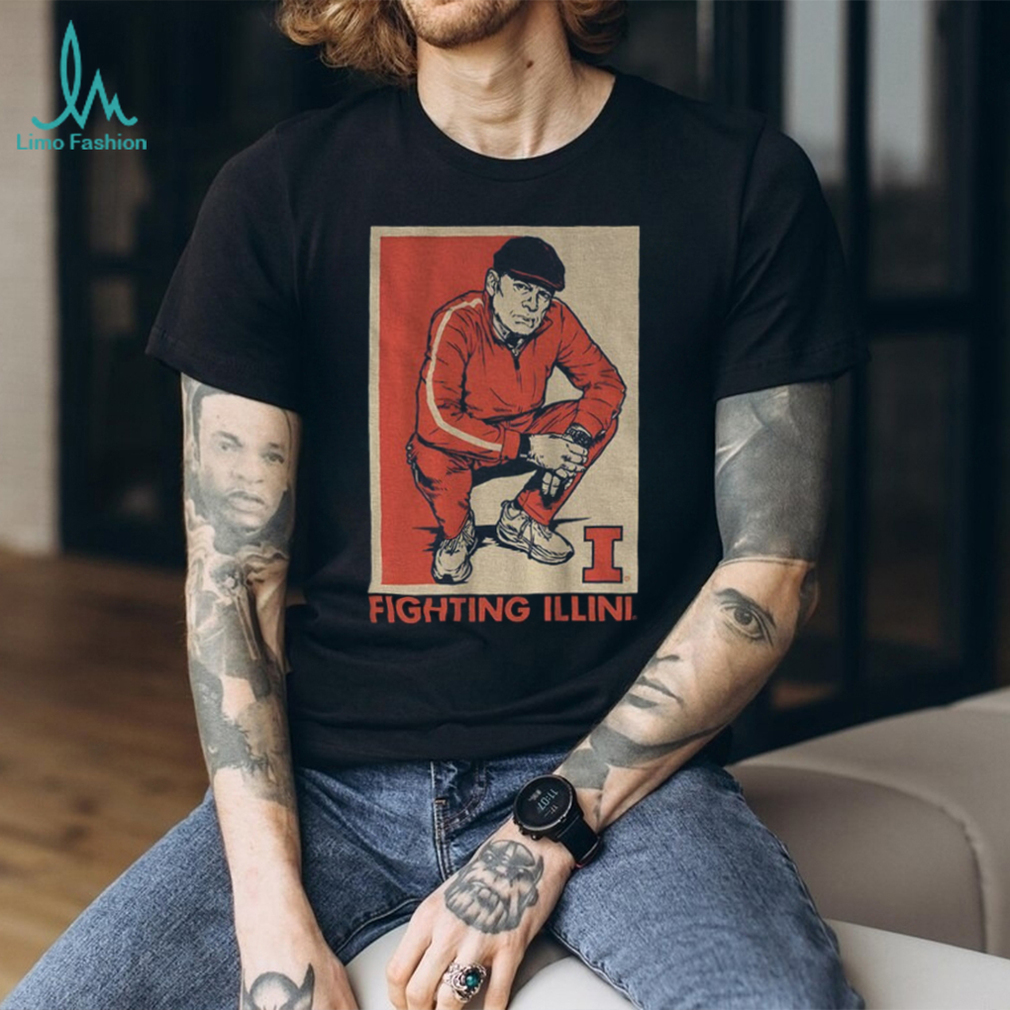 Brad Underwood Track Suit Coach Underwood Illinois Fighting Illini basketball shirt Brad Underwood Track Suit Coach Underwood Illinois Fighting Illini basketball shirt