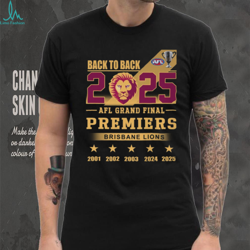 Brisbane Lions AFL Grand Final Premiers T Shirt Brisbane Lions AFL Grand Final Premiers T Shirt
