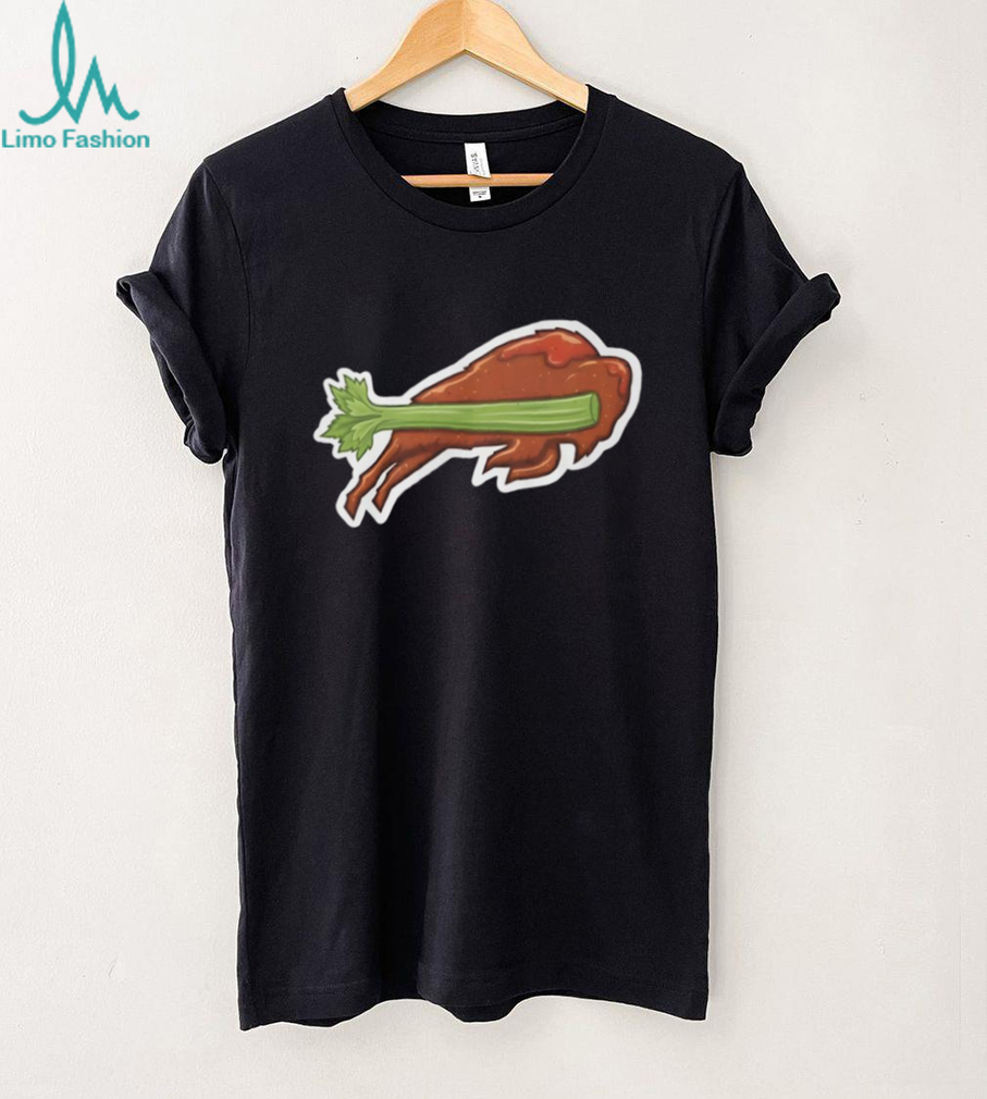 Buffalo Bills Chicken Wing Celery Tee Buffalo Bills Chicken Wing Celery Tee