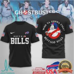 Buffalo Bills Official NFL Ghostbusters 3D Shirt Buffalo Bills Official NFL Ghostbusters 3D Shirt