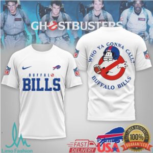 Buffalo Bills Official NFL Ghostbusters 3D Shirt