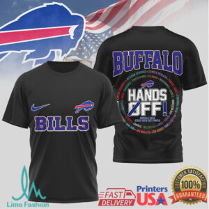 Buffalo Bills Official NFL Hands Off 3D Shirt