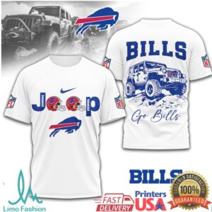 Buffalo Bills Official NFL Jeep 3D Shirt