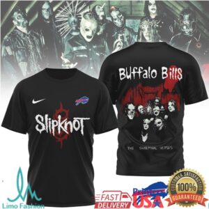 Buffalo Bills Official NFL Slipknot 3D Shirt