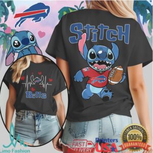 Buffalo Bills Official NFL Stitch Women Shirt