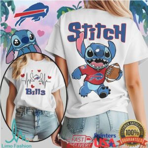 Buffalo Bills Official NFL Stitch Women Shirt