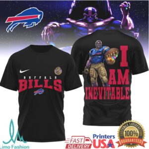 Buffalo Bills Official NFL Thanos 3D Shirt