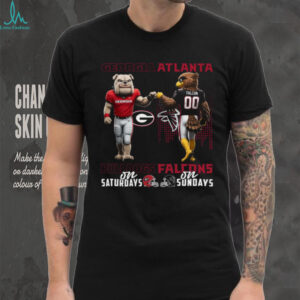 Bulldogs On Saturdays Falcons On Sundays Shirt