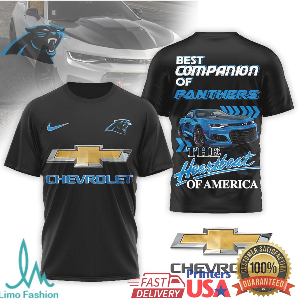 Carolina Panthers Official NFL Chevrolet 3D Shirt Carolina Panthers Official NFL Chevrolet 3D Shirt