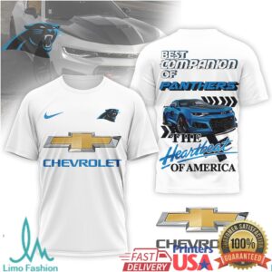 Carolina Panthers Official NFL Chevrolet 3D Shirt