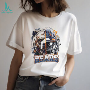 Chicago Bears Football helmet x mascot shirt Chicago Bears Football helmet x mascot shirt