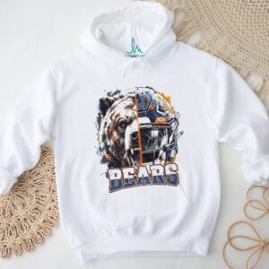 Chicago Bears Football helmet x mascot shirt
