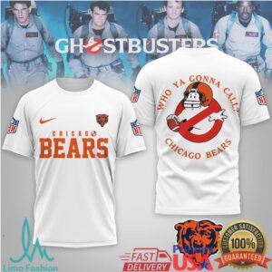 Chicago Bears Official NFL Ghostbusters 3D Shirt