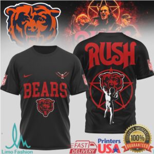 Chicago Bears Official NFL Rush 3D Shirt