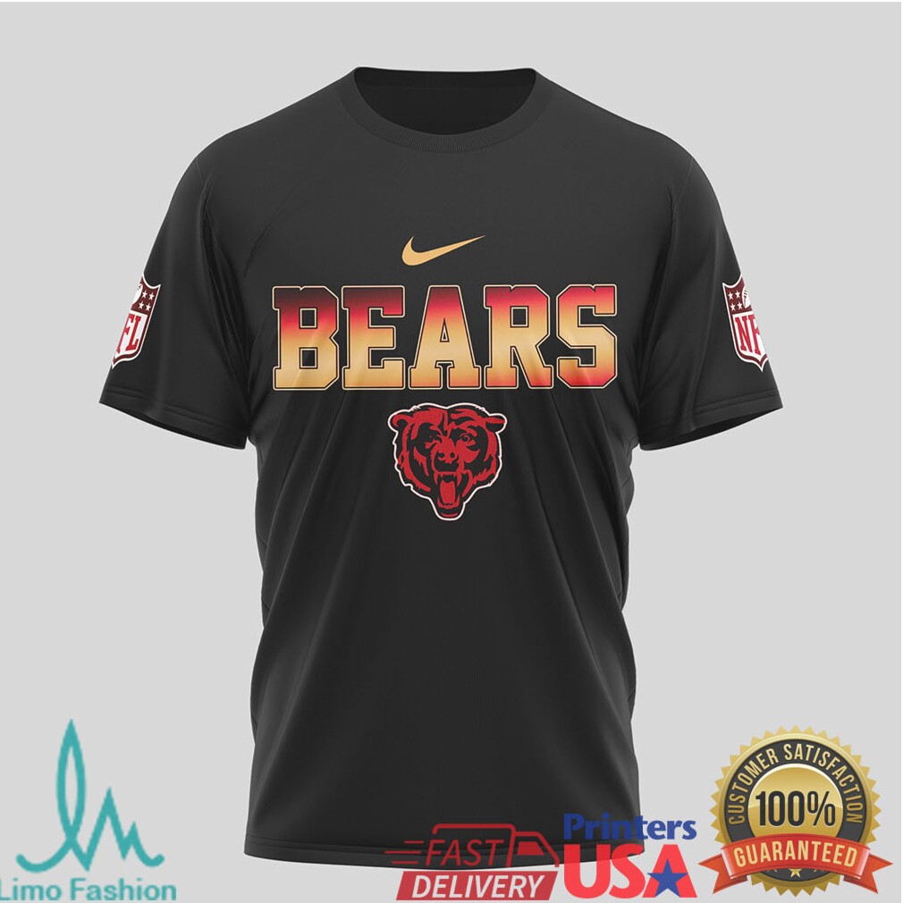 Chicago Bears Official NFL Slayer 3D Shirt Chicago Bears Official NFL Slayer 3D Shirt