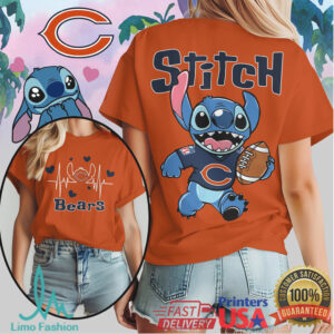 Chicago Bears Official NFL Stitch Women Shirt Chicago Bears Official NFL Stitch Women Shirt