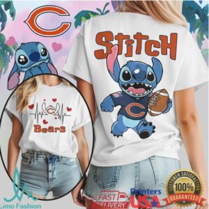 Chicago Bears Official NFL Stitch Women Shirt