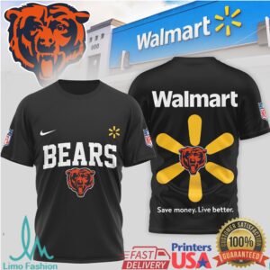 Chicago Bears Official NFL Walmart 3D Shirt